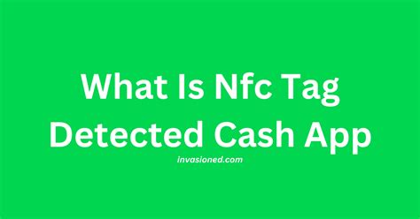 nfc cash tag detected|new tag scanned.